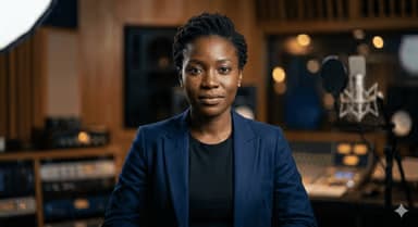 Blessing, the Nigerian English agent